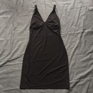 Cheap Monday S black slip with thick straps